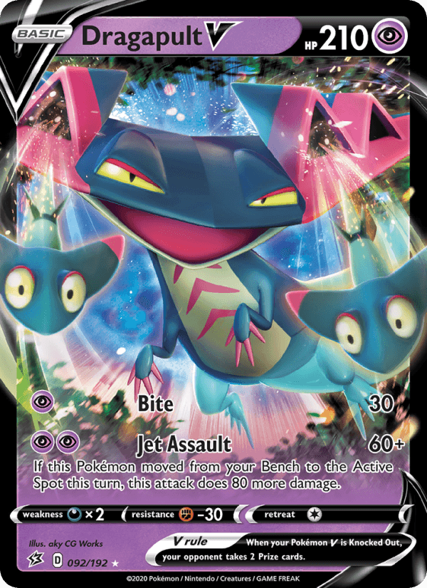 Dragapult V from SHINY STAR V 2020