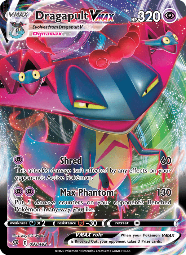 Dragapult VMAX from SHINY STAR V 2020