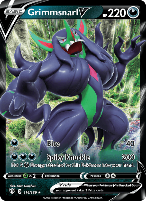 VMAX STARTER SET card - Pokemon