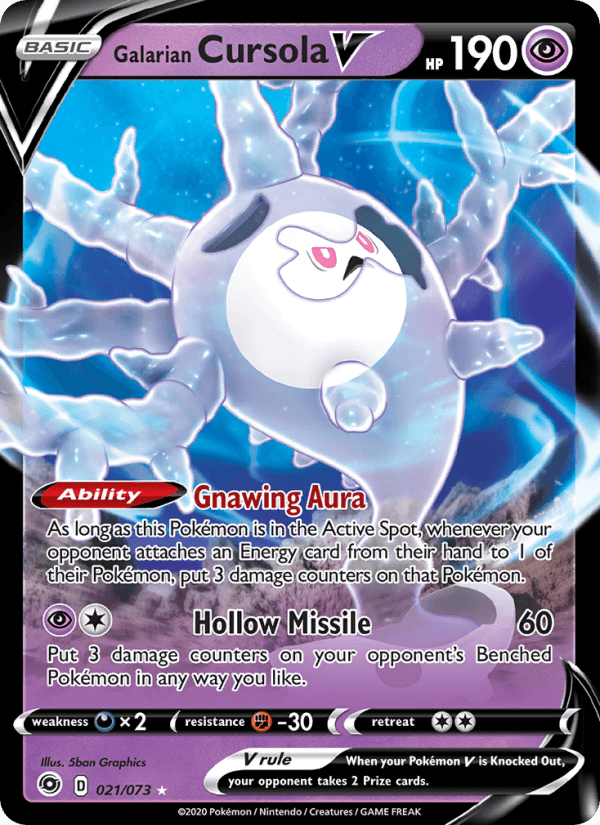 Galarian Cursola V from INFINITY ZONE 2020