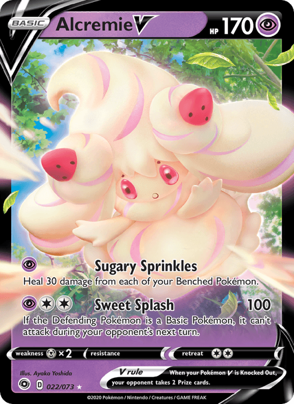 Alcremie V from CHAMPION'S PATH 2020