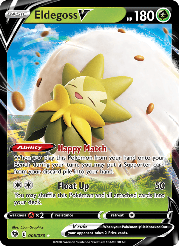 Eldegoss V from SHINY STAR V 2020