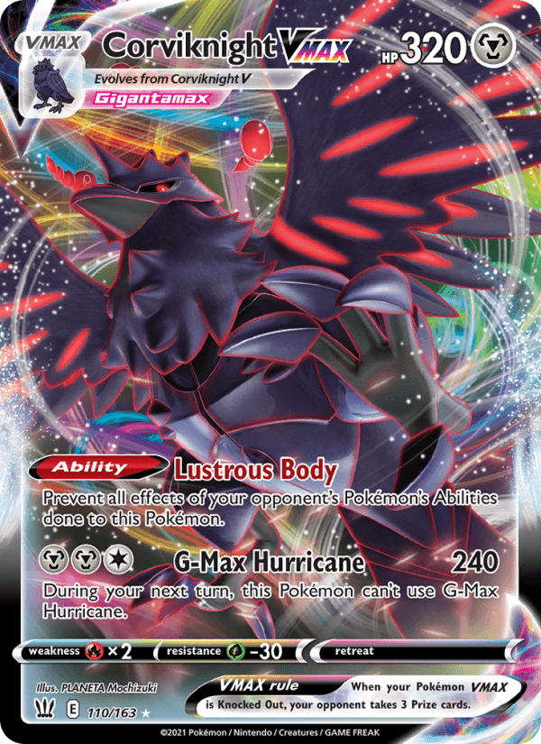 Corviknight VMAX from VMAX CLIMAX 2021