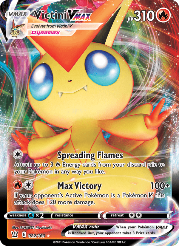 Victini VMAX from BATTLE STYLES 2021