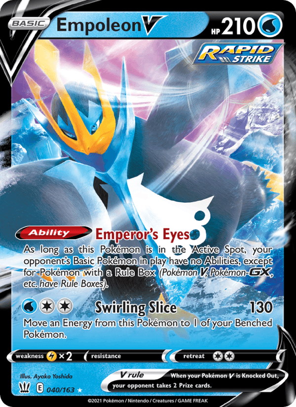 Empoleon V from BATTLE STYLES 2021