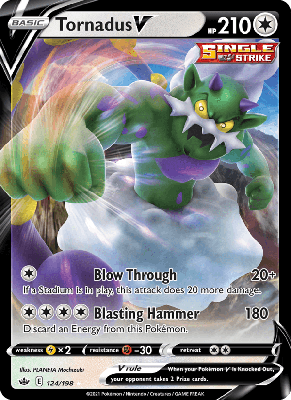 Tornadus V from CHILLING REIGN 2021