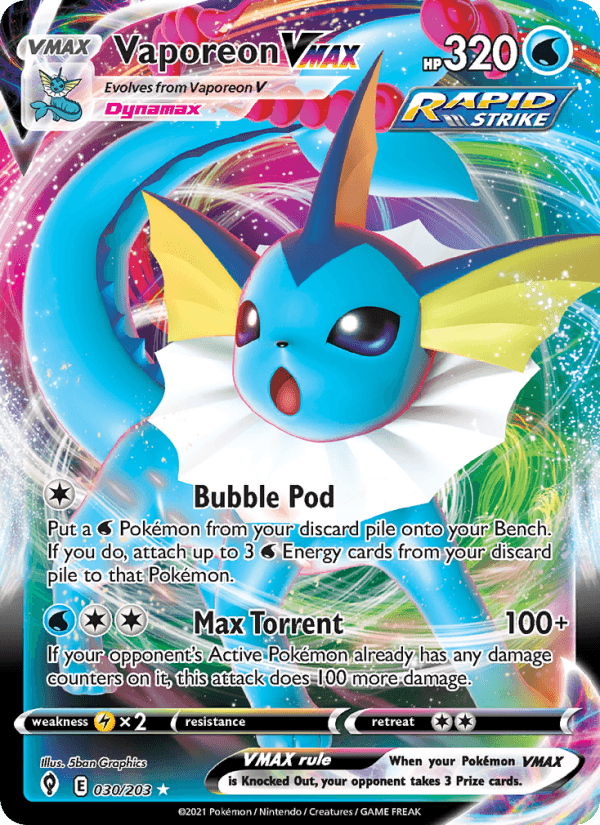 EVOLVING SKIES 2021 card - Pokemon