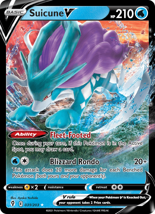 Suicune V from SKYSCRAPING PERFECTION 2021