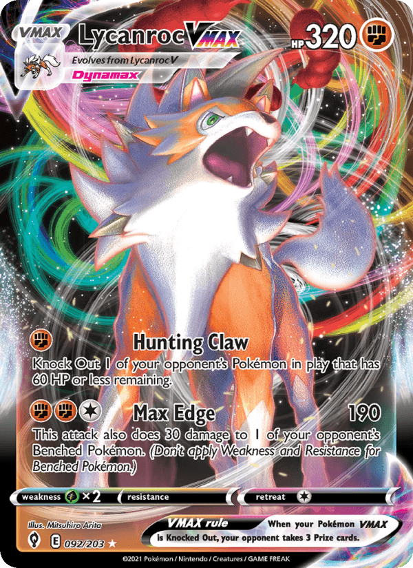 Lycanroc VMAX from SKYSCRAPING PERFECTION 2021