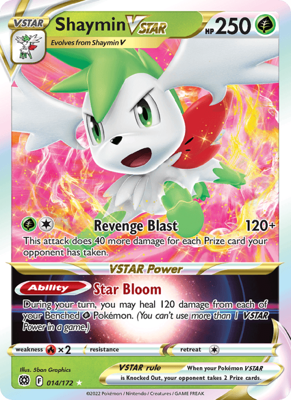 Shaymin VSTAR from BRILLIANT STARS 2022
