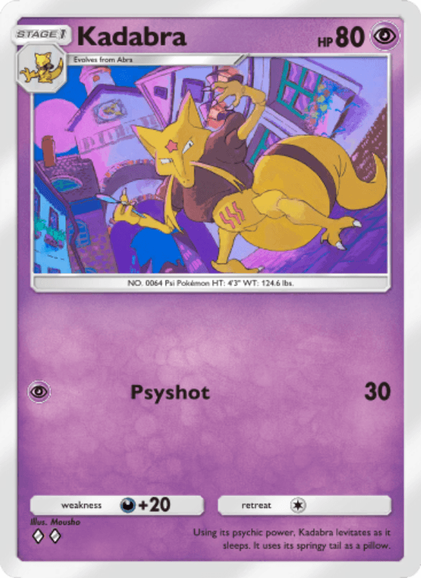 Kadabra from SCARLET & VIOLET-151 2023