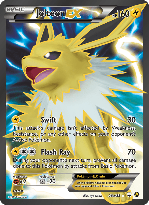 Jolteon EX from PRISMATIC EVO. SURPRISE BOX 2025