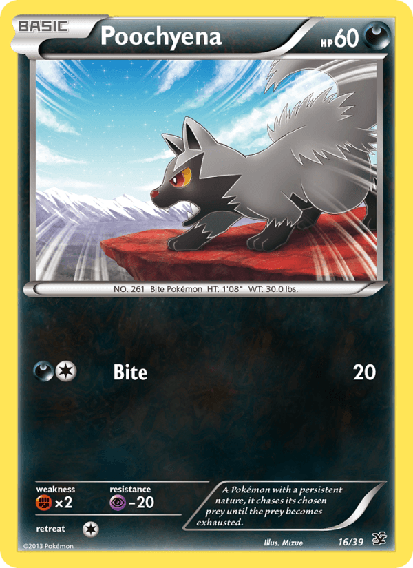 Poochyena from CROWN ZENITH 2023