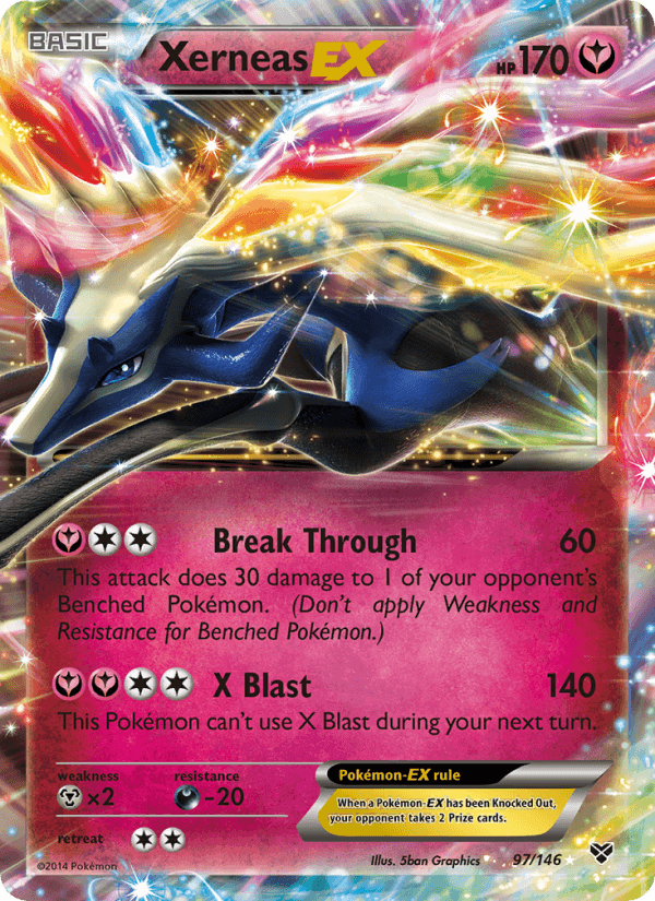 Xerneas EX from SVP BLACK STAR PROMOS 2025