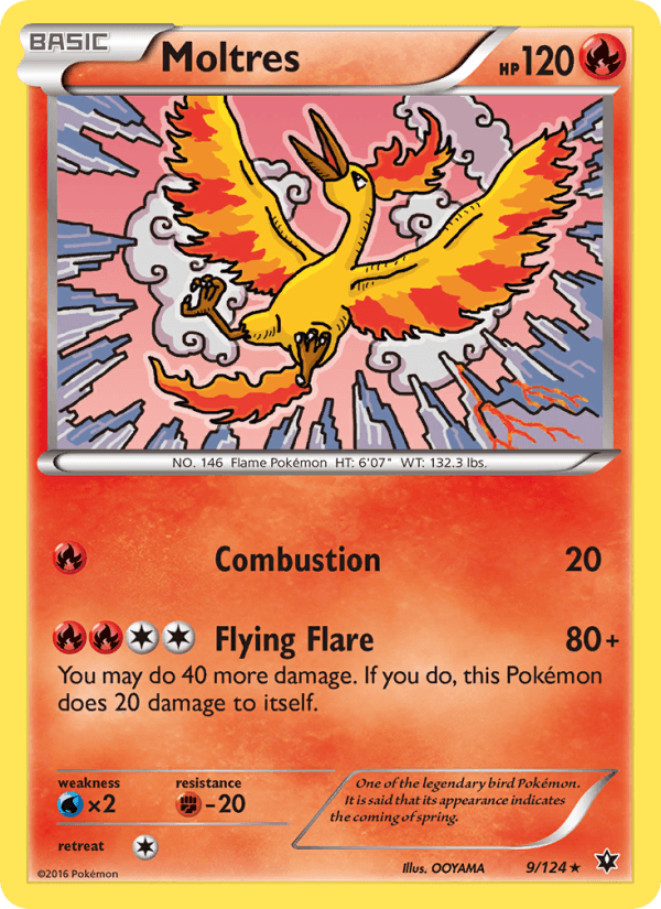Moltres from BRILLIANT STARS 2022