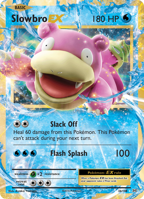 Slowbro EX from EVOLUTIONS 2016