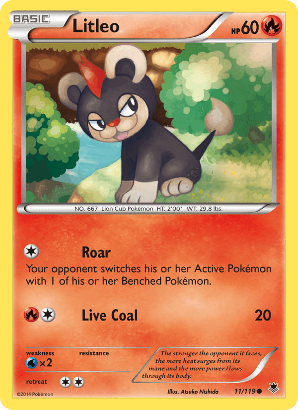 Litleo from MEGA EVOLUTION 2025