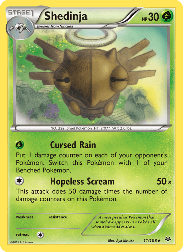 Shedinja from MEGA EVOLUTION 2025