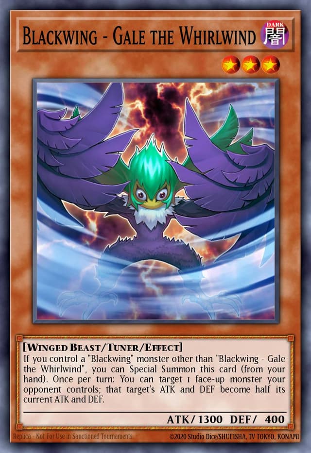 Blackwing - Gale the Whirlwind from B.O.L.: CRYSTAL REVENGE 2022