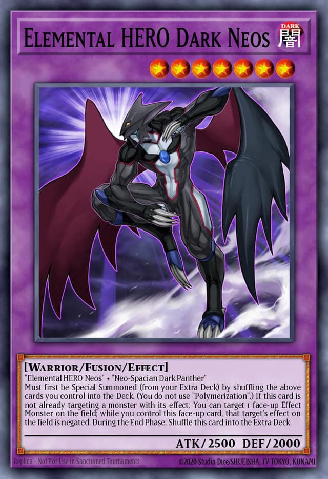 Elemental Hero Dark Neos from POWER OF THE DUELIST 2006