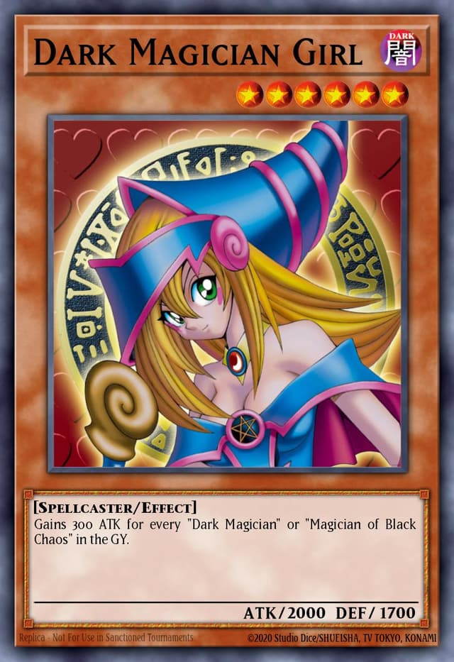Dark Magician Girl from TIN OF THE PHARAOH'S GODS 2022