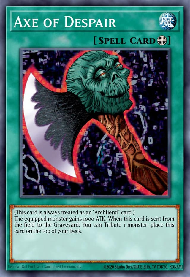 Axe of Despair from SPELL RULER 25TH ANNIV. 2023