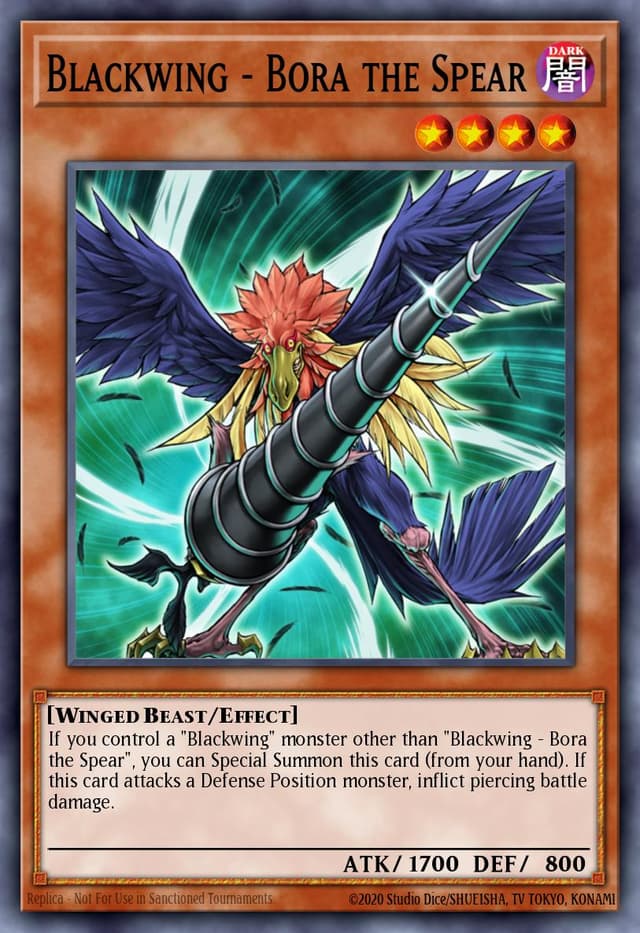 Blackwing - Bora the Spear from B.O.L.: CRYSTAL REVENGE 2022