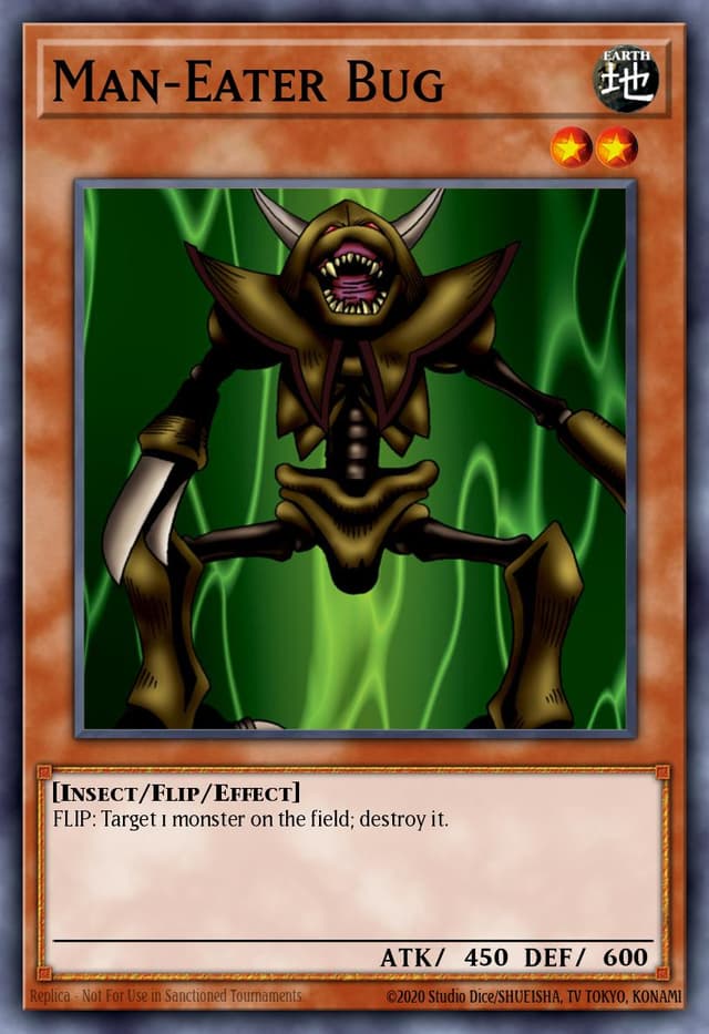 Man-Eater Bug from LEG/B. EYES W. D. 25TH ANNIV. 2023