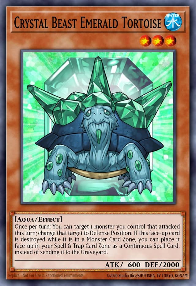 Crystal Beast Emerald Tortoise from B.O.L.: CRYSTAL REVENGE 2022