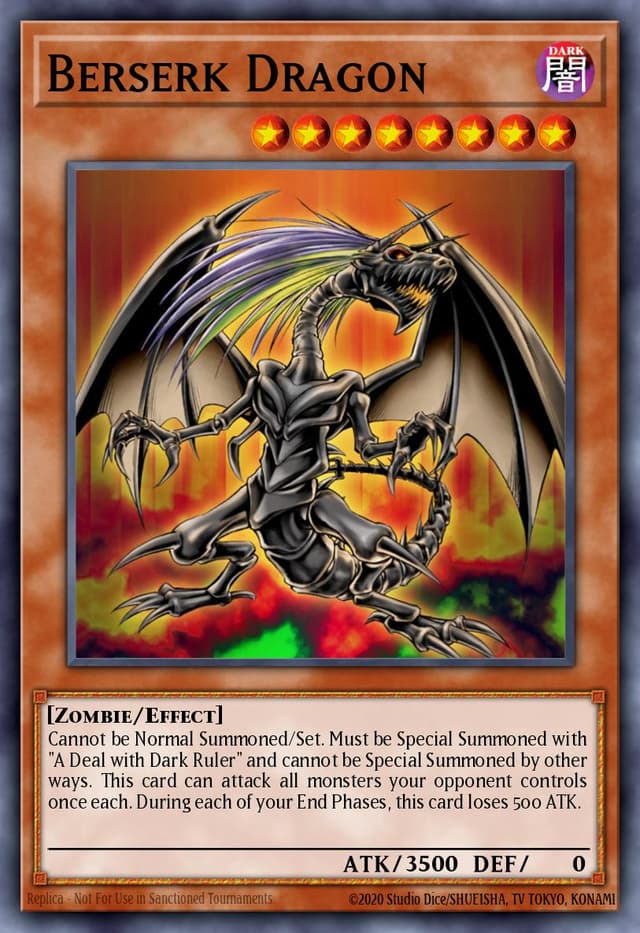 Berserk Dragon from DARK CRISIS 25TH ANNIV. 2023